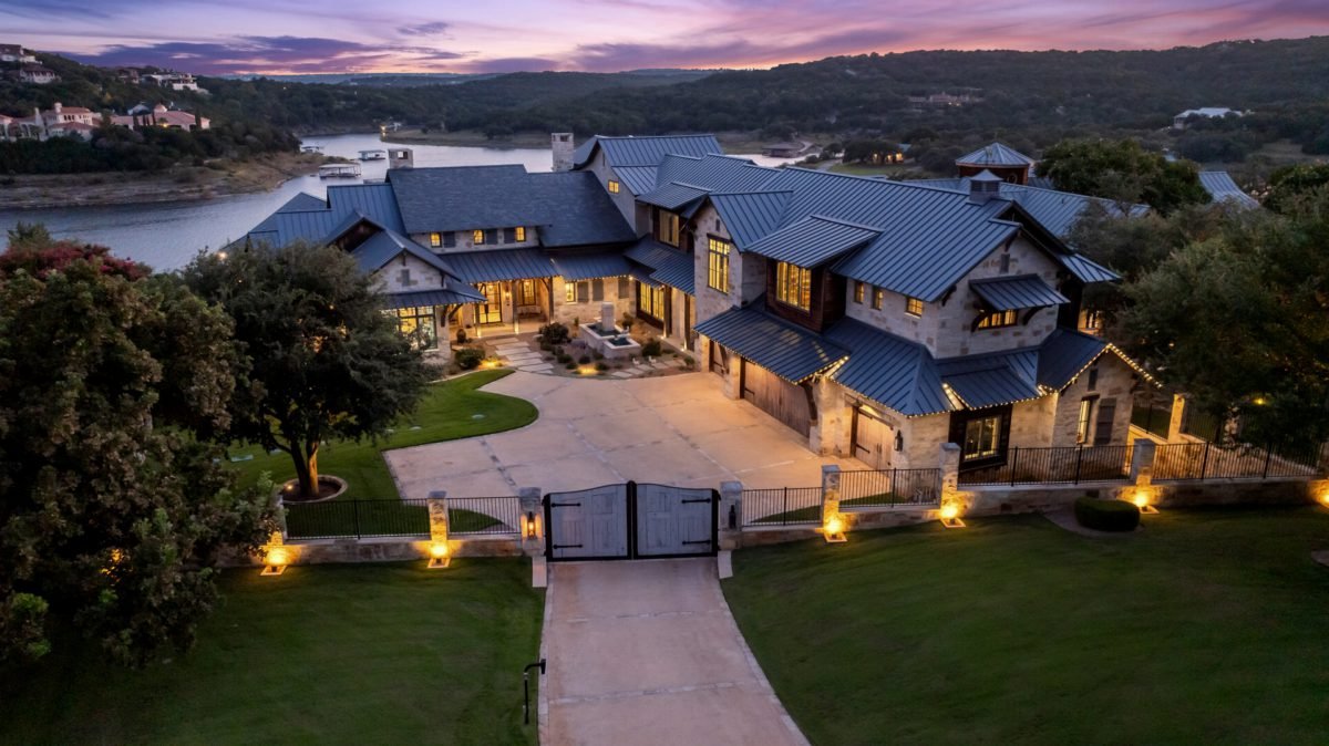 Inside a $15M Lakefront Farmhouse in Spicewood