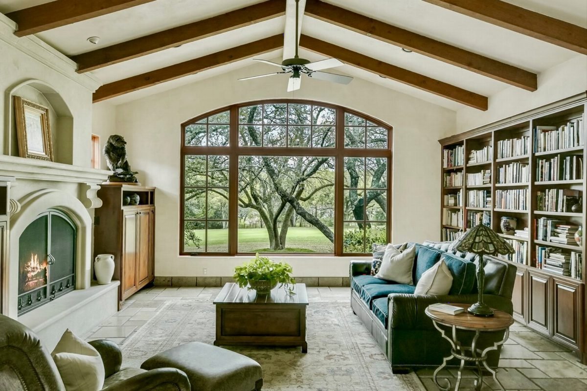 Arched Windows and Leather Ease