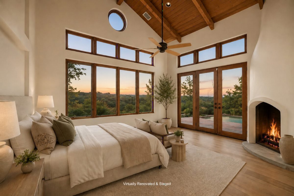 Sunlit Vault with Earthy Accents
