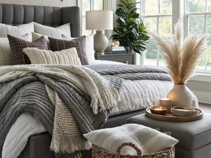 7 Timeless Grey and White Bedroom Ideas for 2026