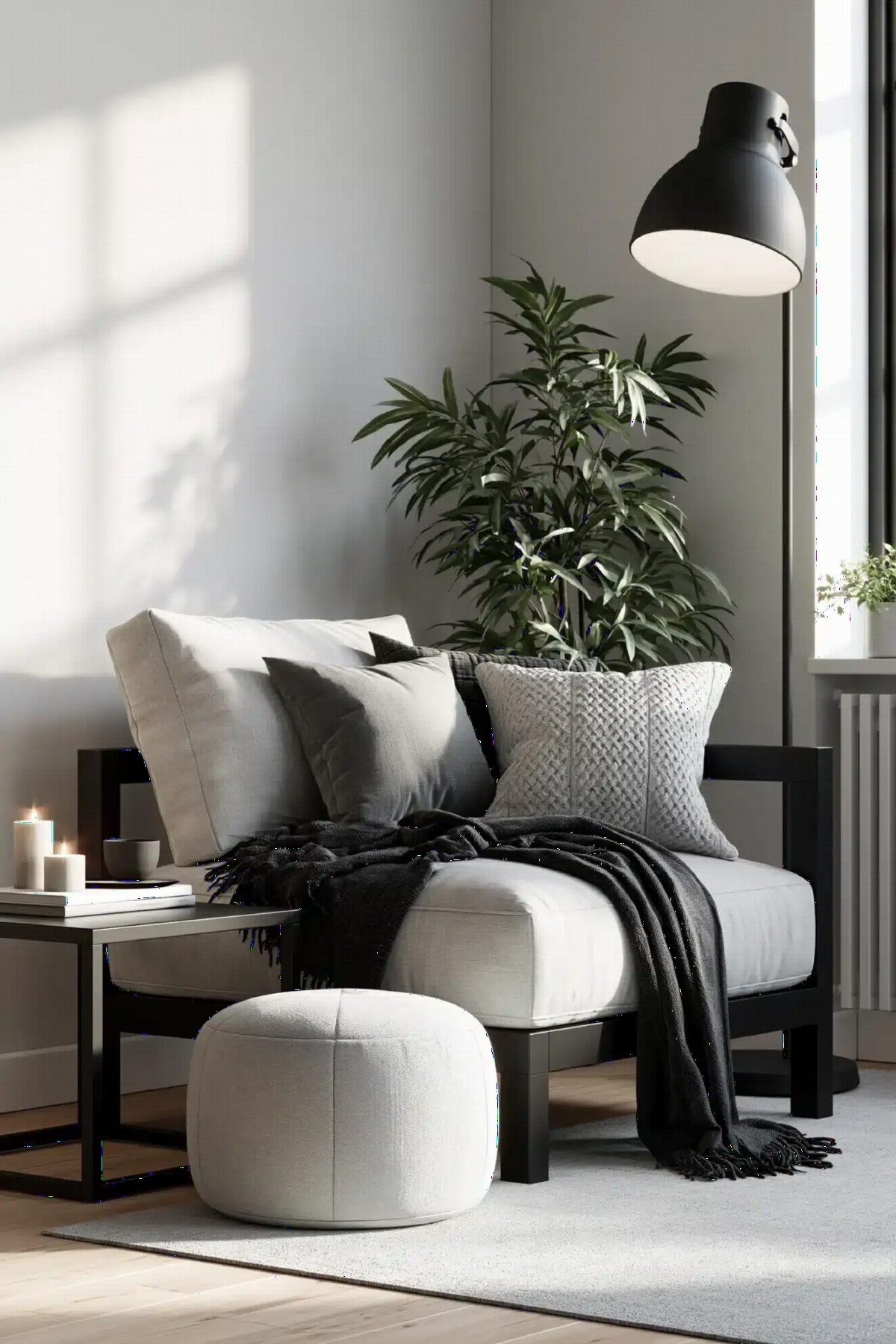 9 Chic Black and White Living Room Ideas for 2026