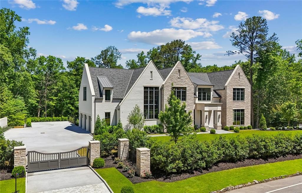 Stone and Shingle Country Manor