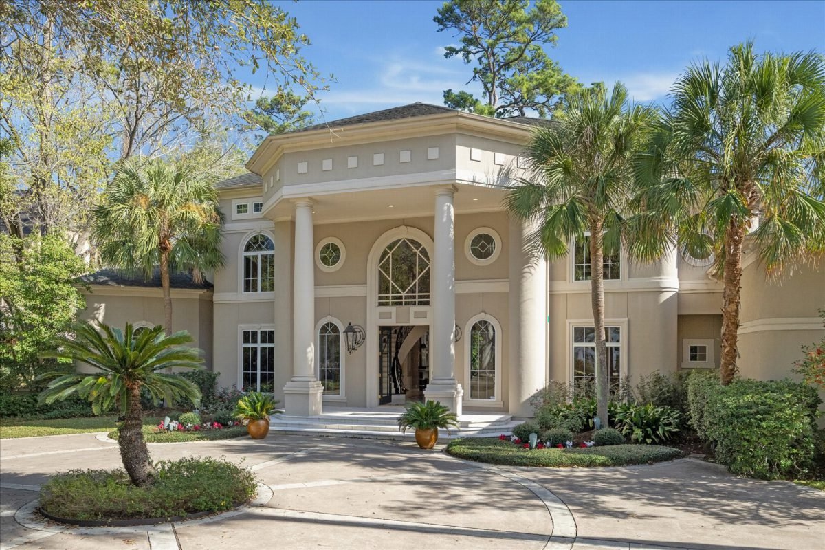 Cream Stucco and Blue Sky