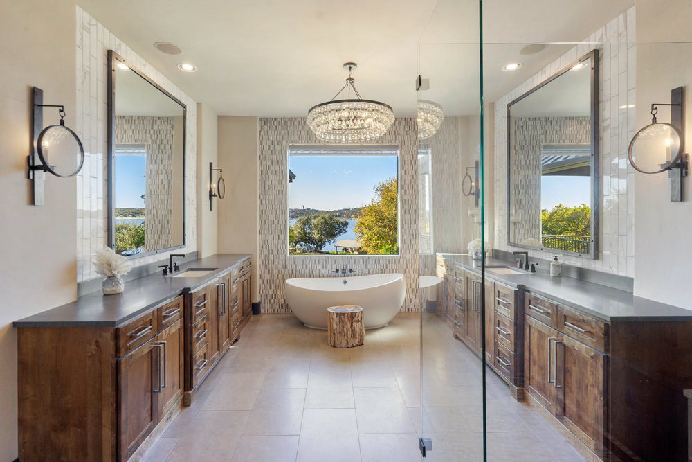 Rustic Wood and Water Views