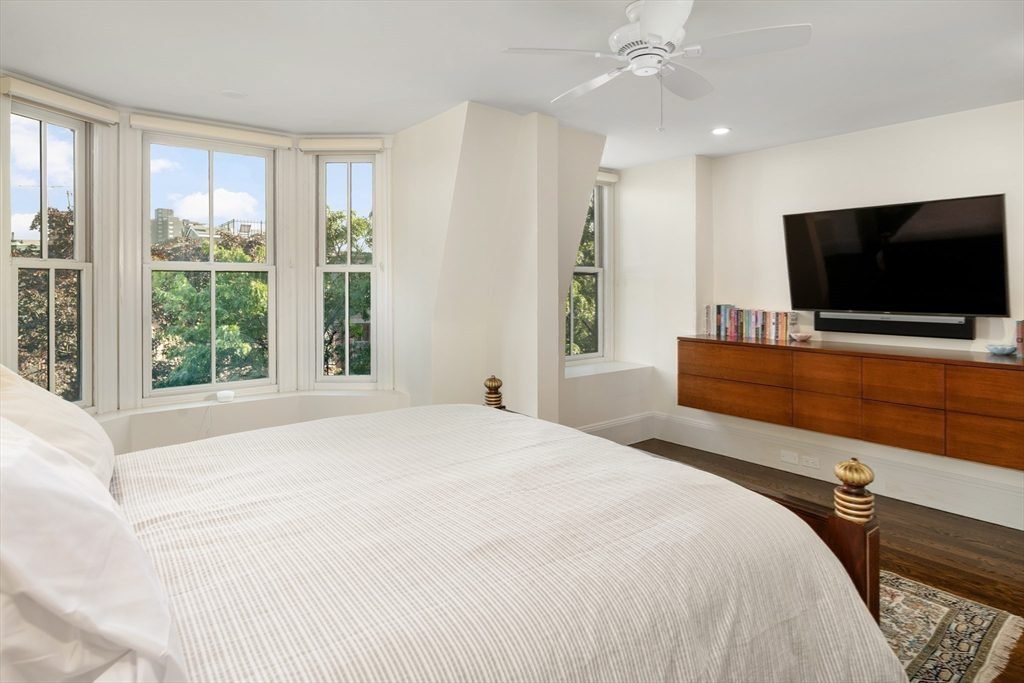 Bright Bay Window Bedroom