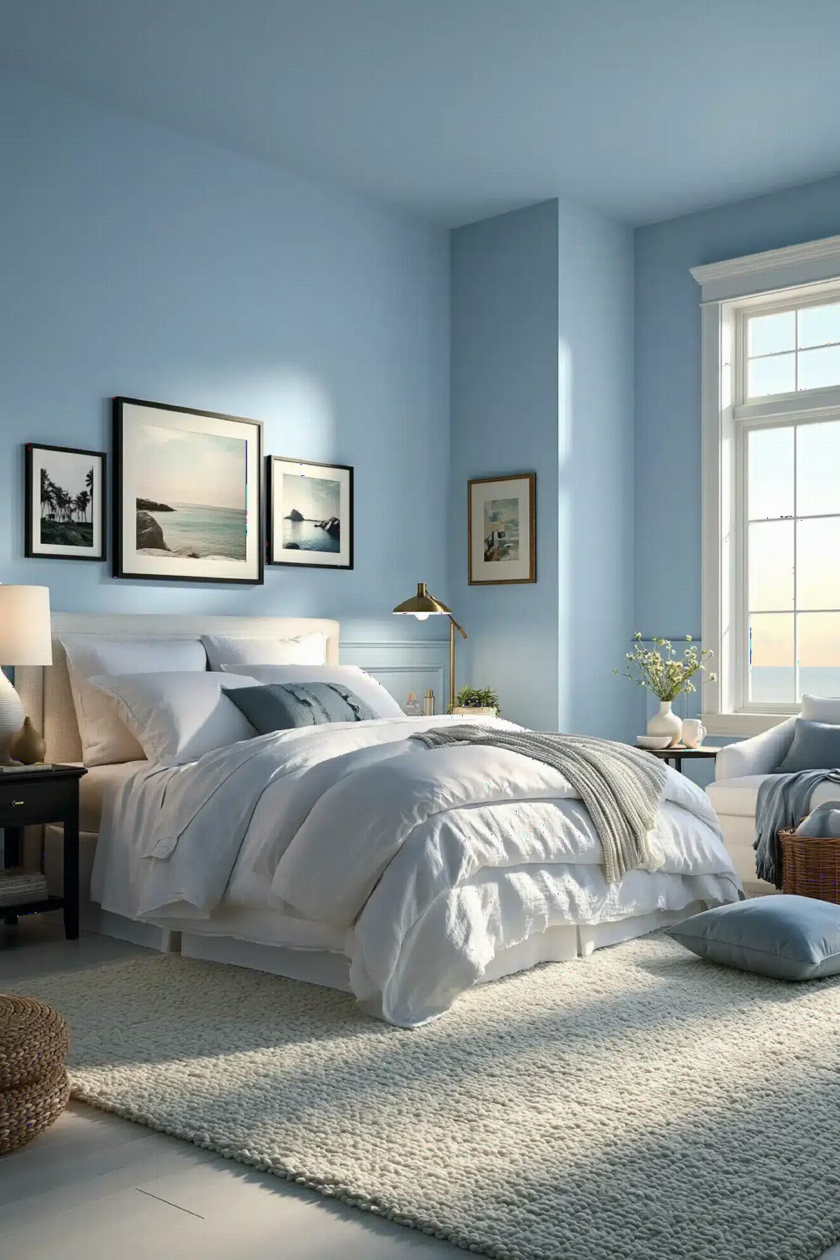 Soft Blue Coastal Calm