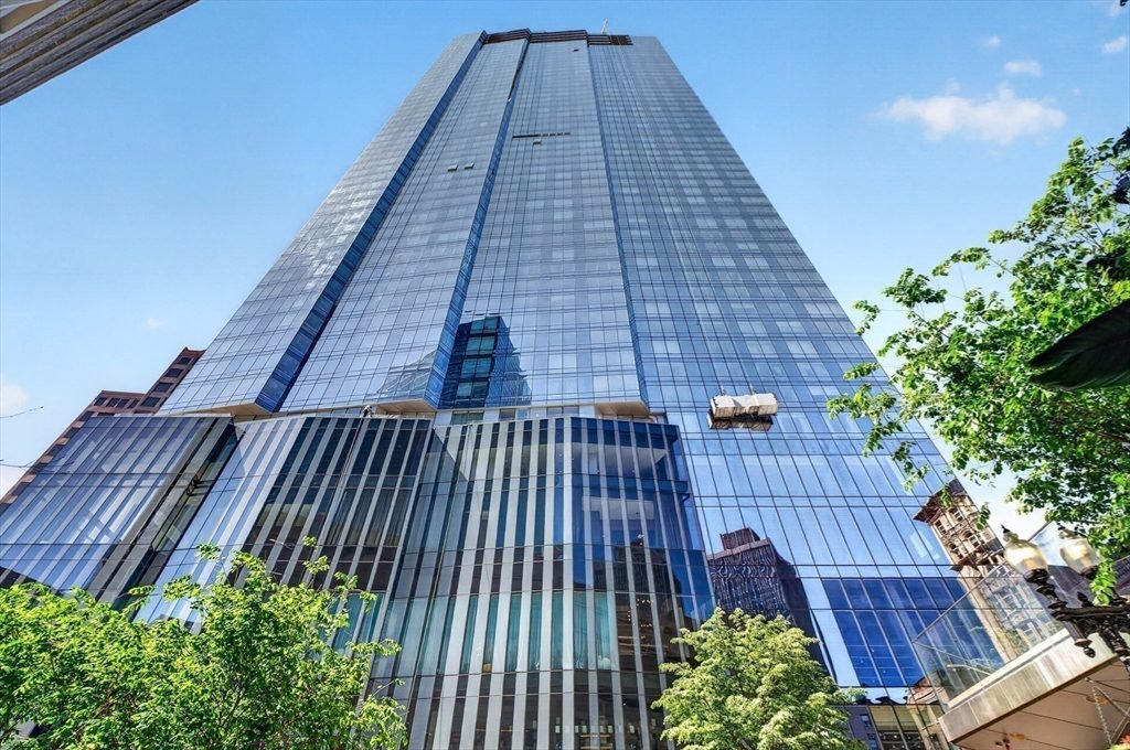 Glass Tower Skyline Reflections