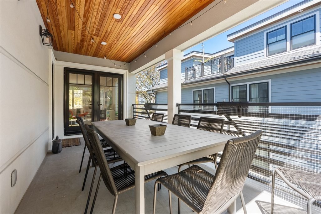 Weathered Deck with Cedar Canopy