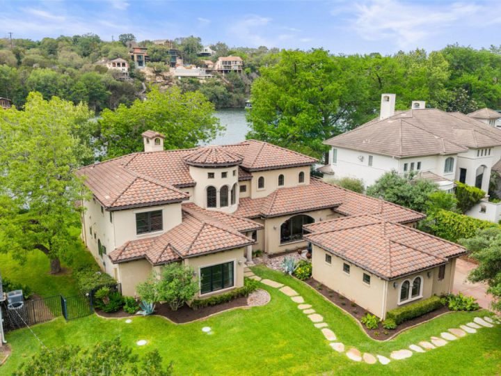 A $11M Rivercrest Lakefront Mediterranean Home Is the Most Expensive in Austin