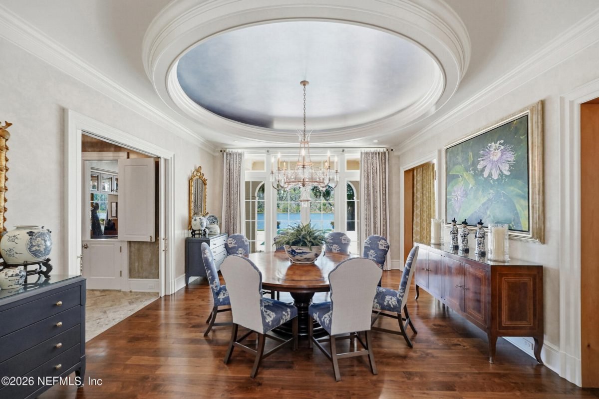 Gilded Dome and Rich Walnut