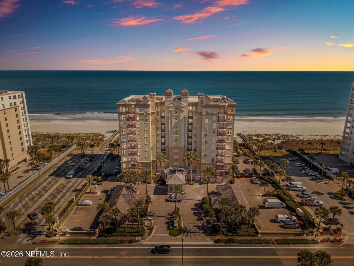 Beige Stucco Tower Above the Sand