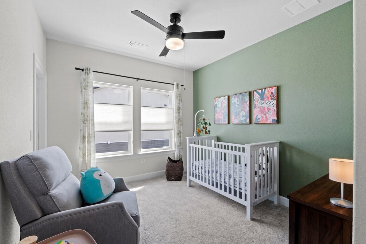 Sage Nursery with Soft Gray