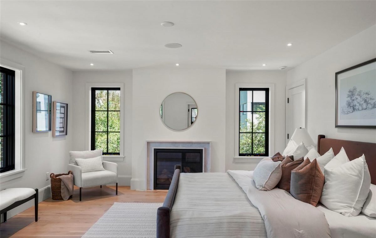 Crisp White Calm with Rustic Wood
