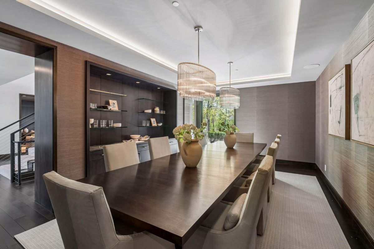 Smoked Walnut and Textured Light