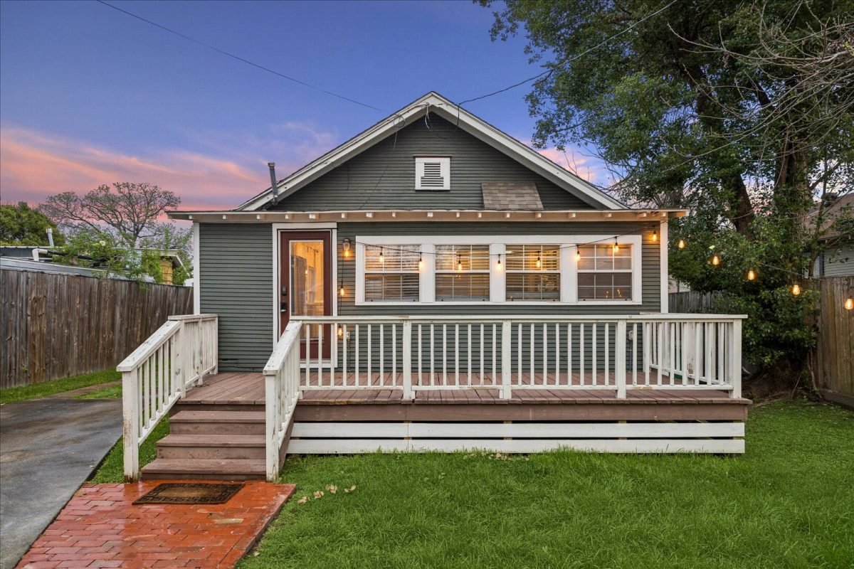 Charcoal Porch at Golden Hour