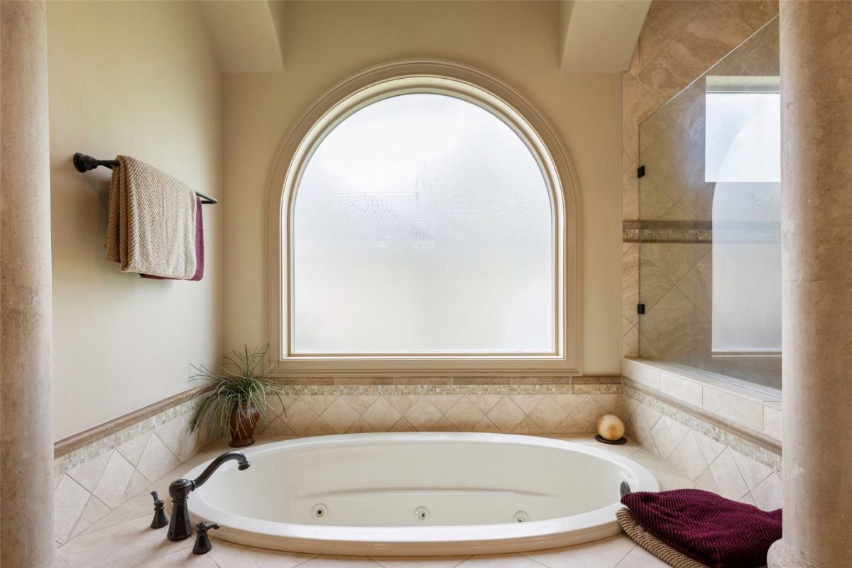Arched Tranquility in Soft Stone