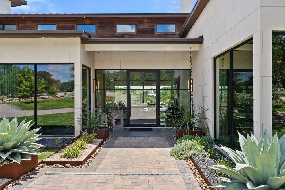 Desert Modern Entryway Design
