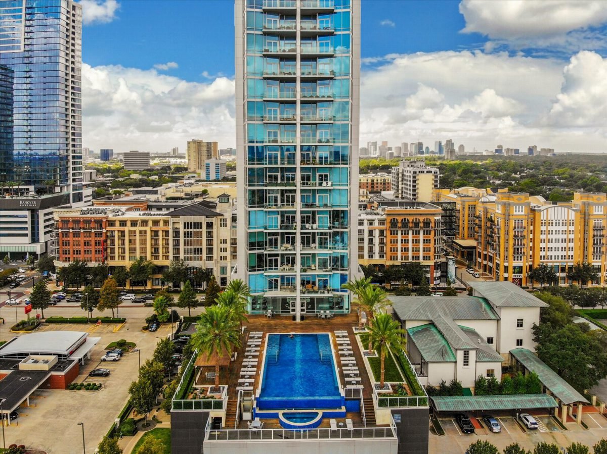 Azure Poolside High-Rise Retreat