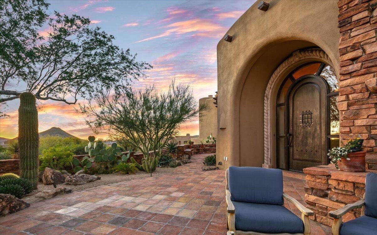 Terracotta Arch and Adobe Warmth