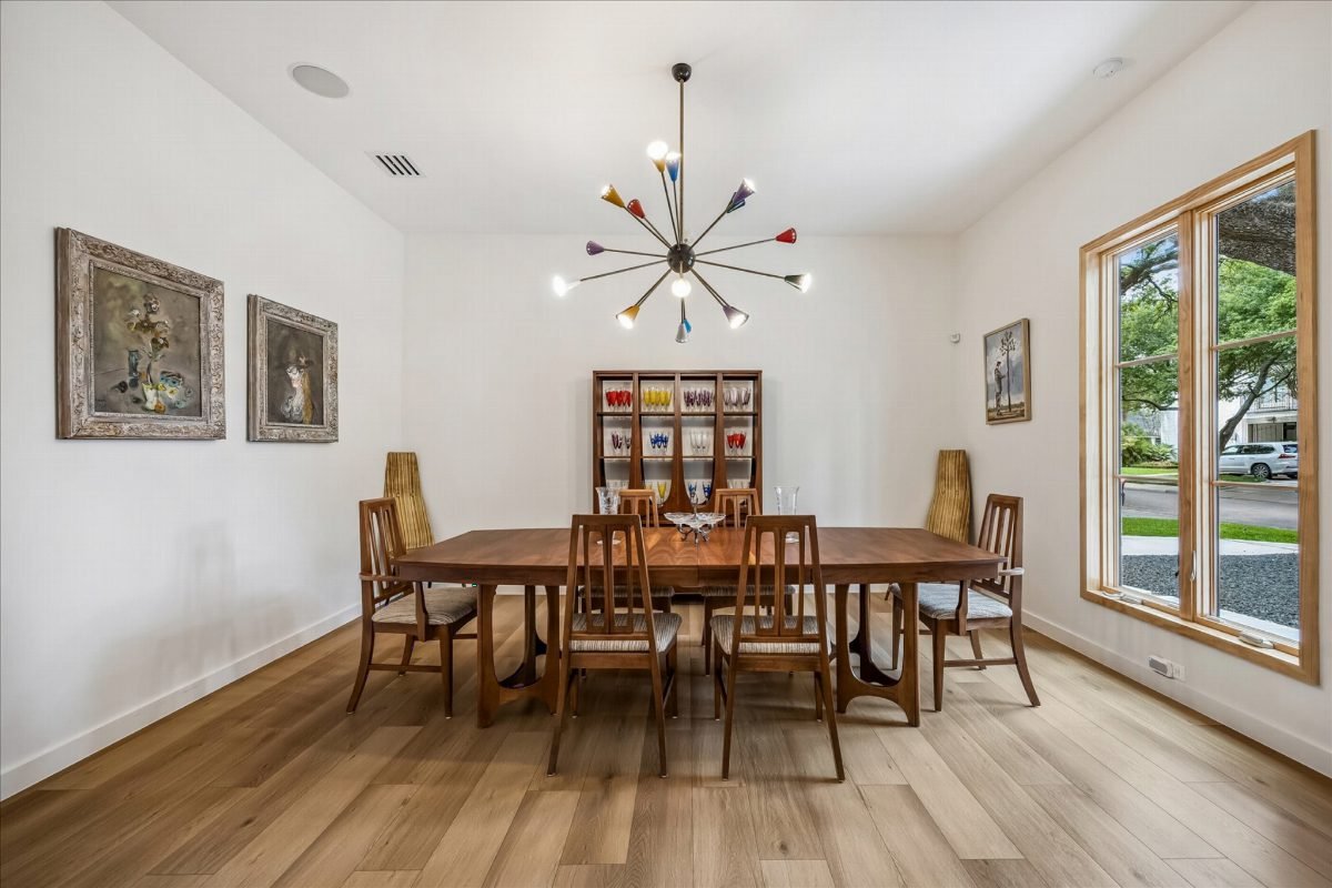 Mid-Century Mahogany Gathering