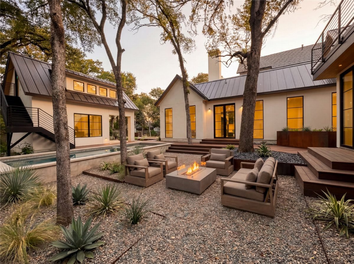 Warm Stone and Modern Steel
