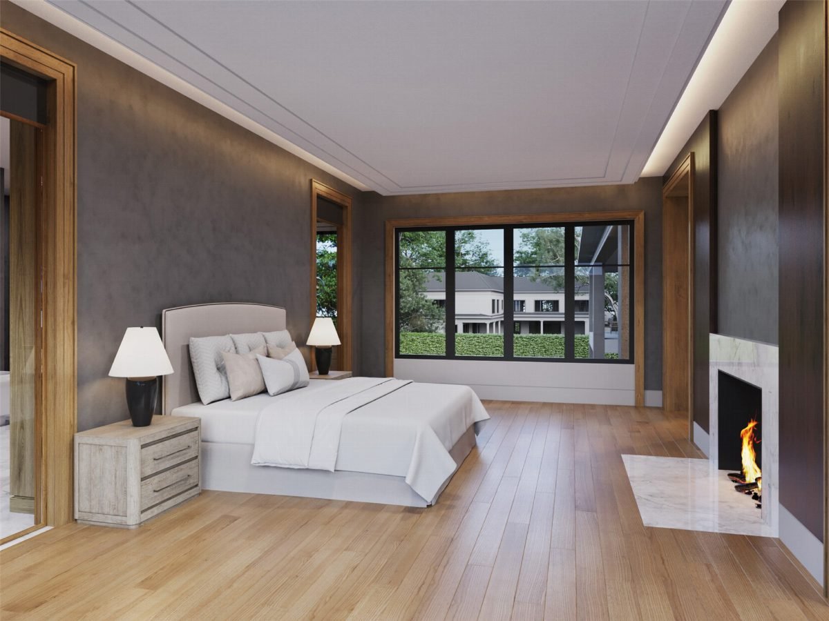 Muted Taupe and Warm Oak