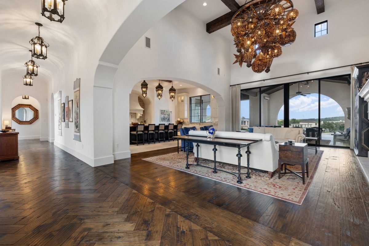 Vaulted Arches and Rustic Timber