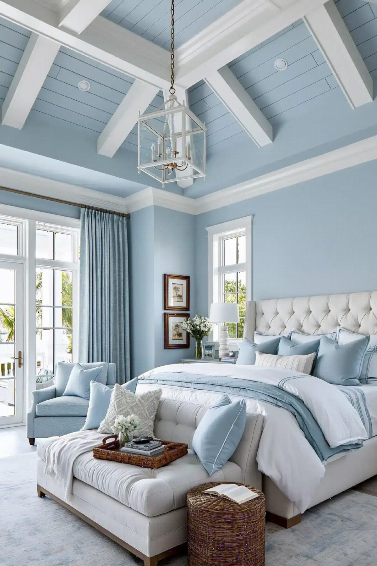 Sky Blue Vaulted Retreat