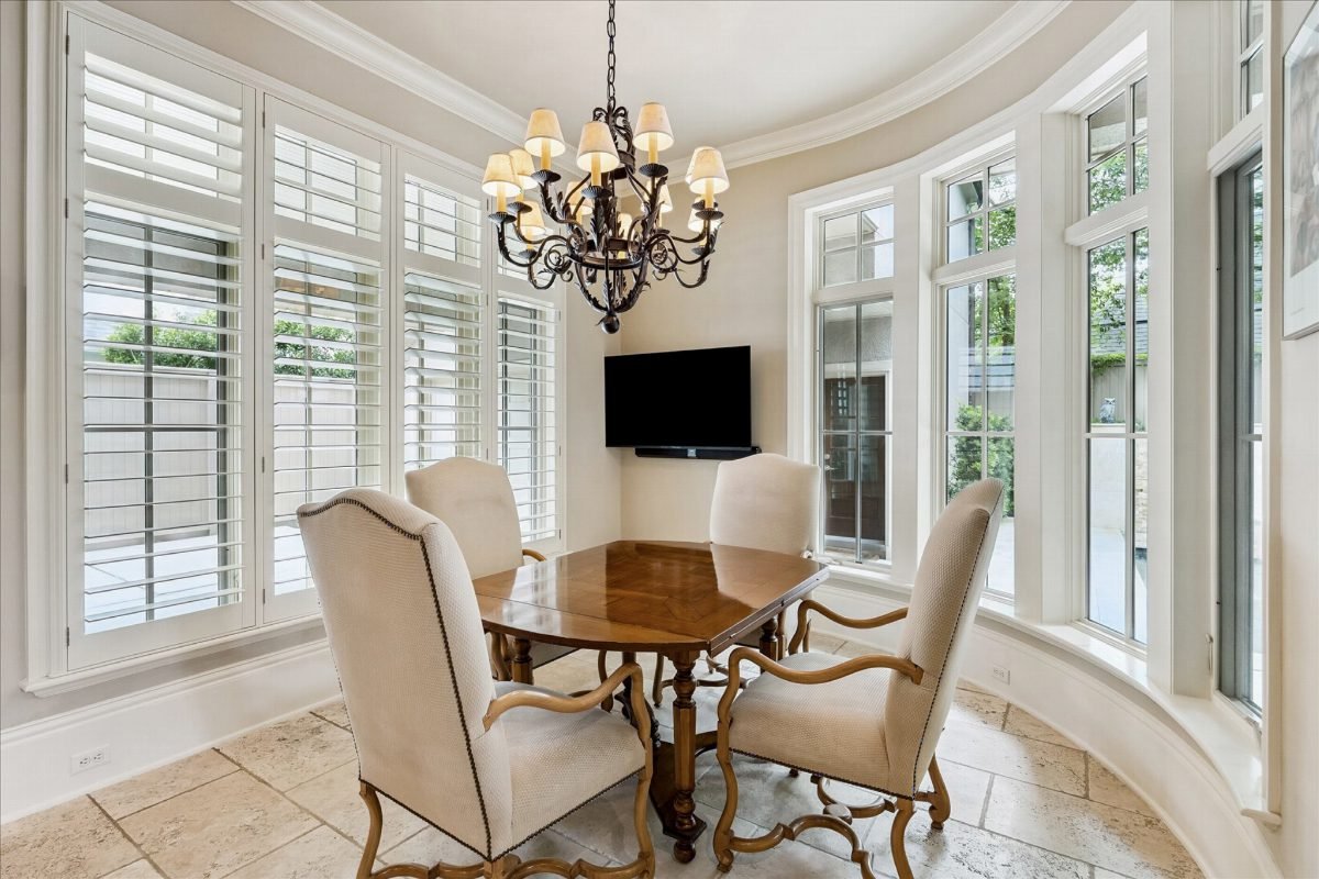 Ivory Shutters and Curved Light