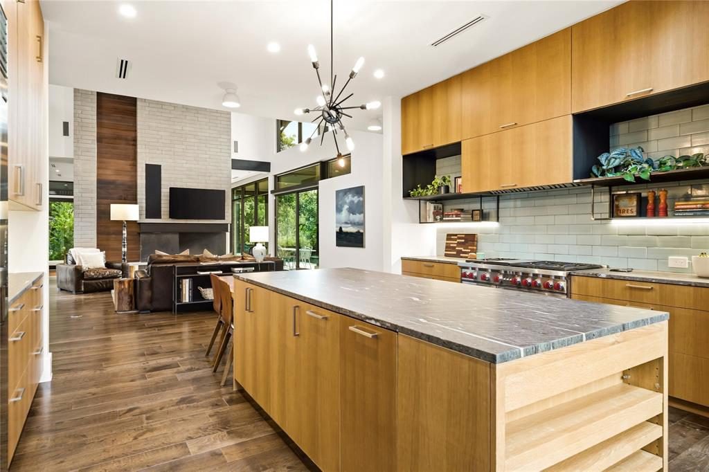 Honey Wood and Slate