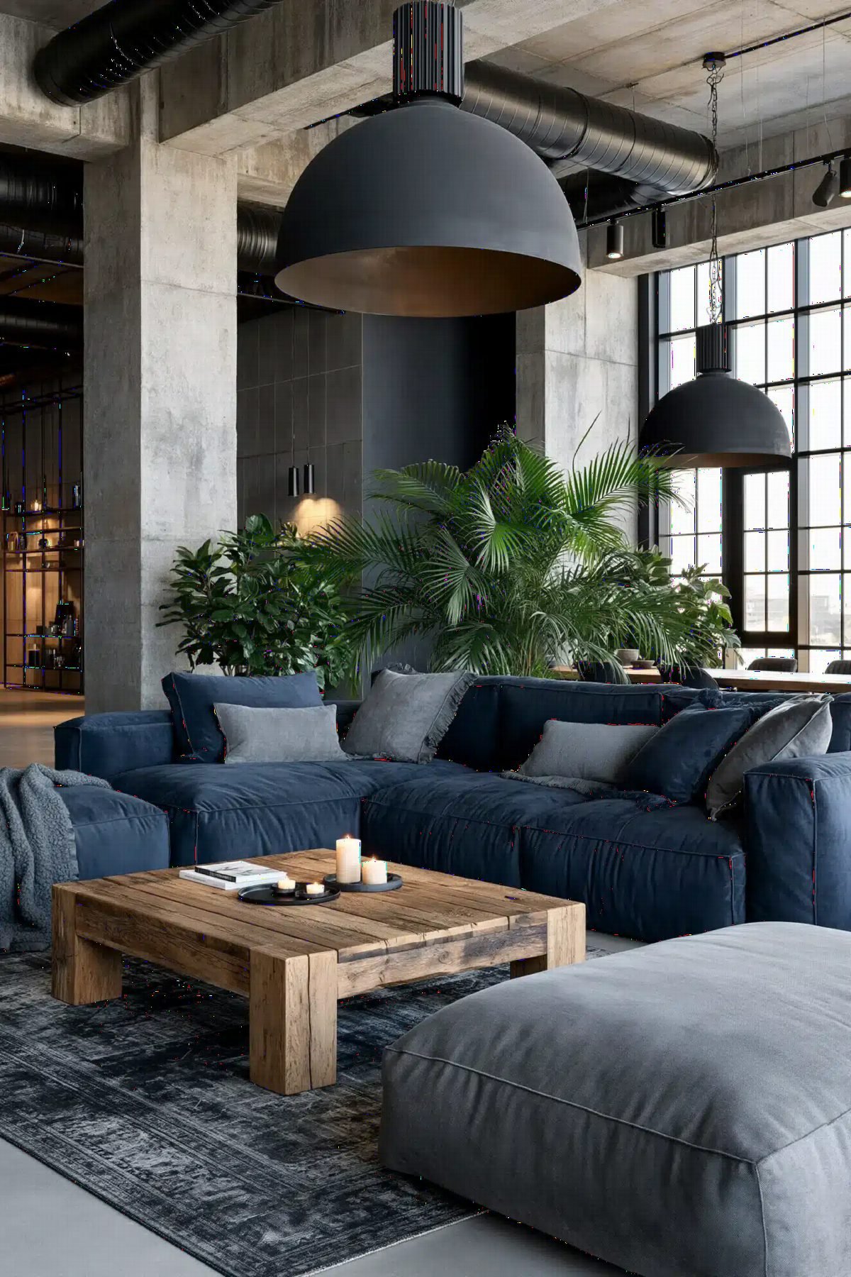 9 Navy Blue and Grey Living Room Ideas That Nail 2026’s Look