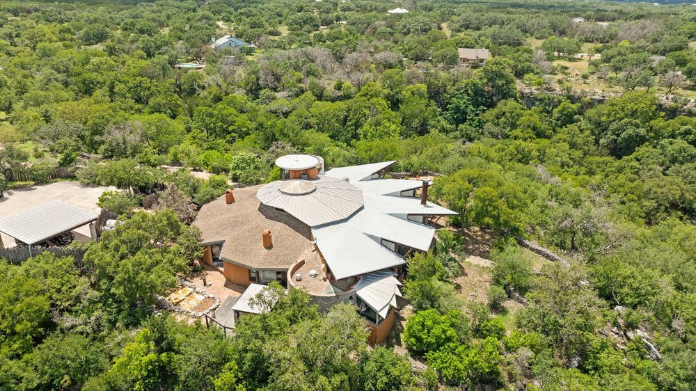 Forest Canopy with Copper Roofs