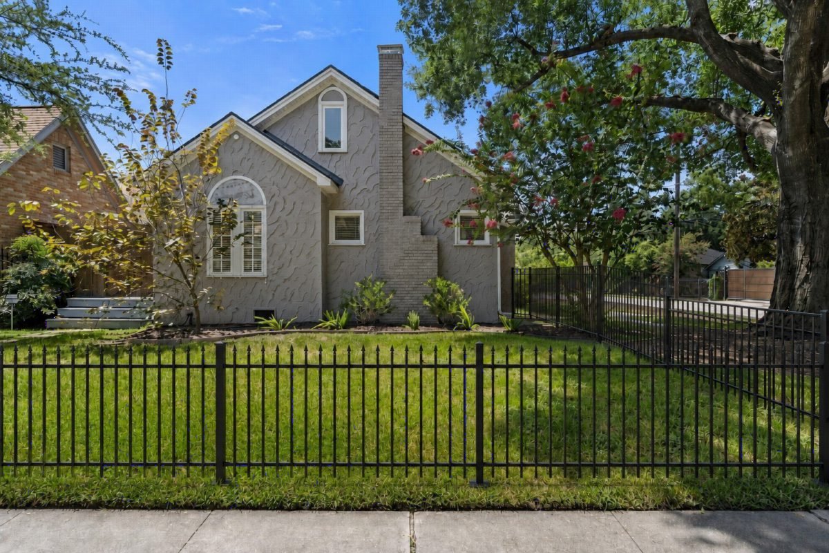 Textured Stone and Arched Windows