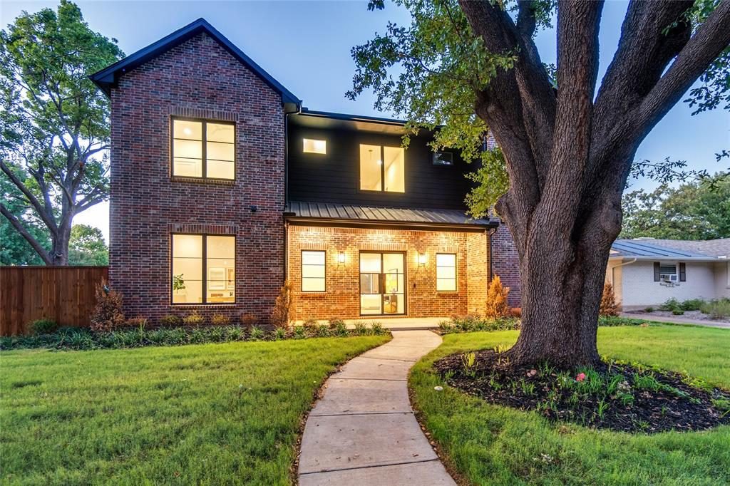 Red Brick and Charcoal Metal