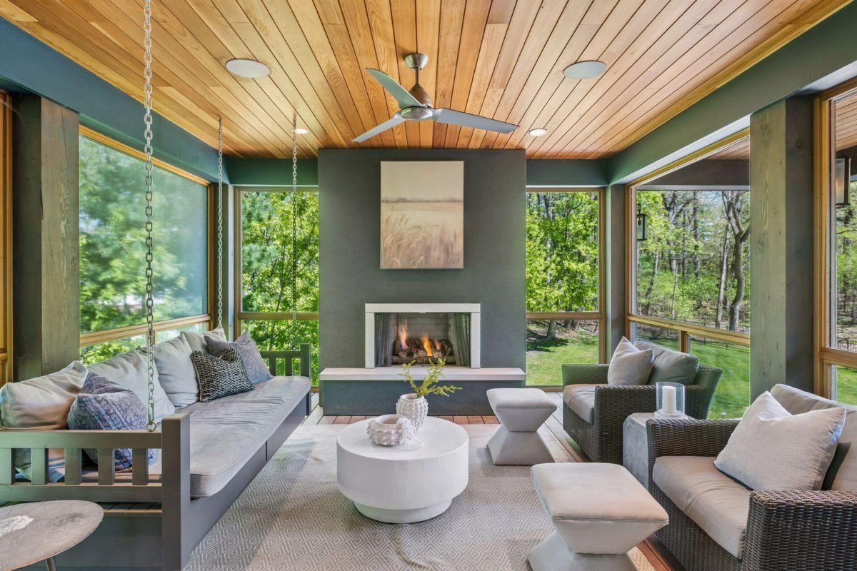 Forest Green Retreat with Cedar