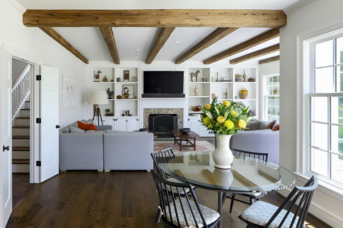 Rustic Beams and Dark Oak