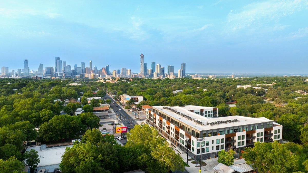 Modern Canopy Over Green City