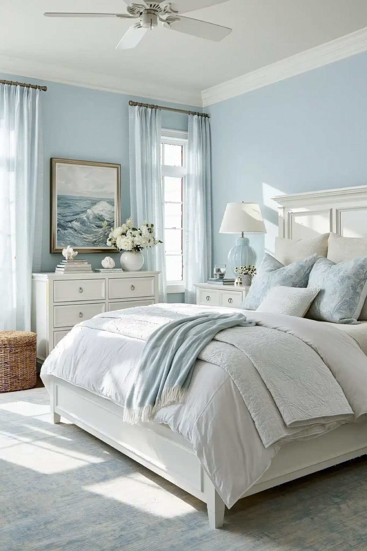 8 Light Blue and White Bedroom Ideas That Feel Like a Breath of Fresh Air in 2026