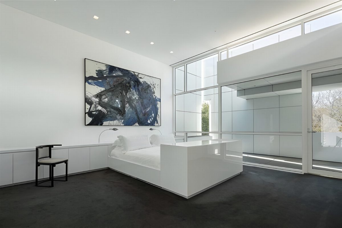 Monochromatic Gallery Living Space
