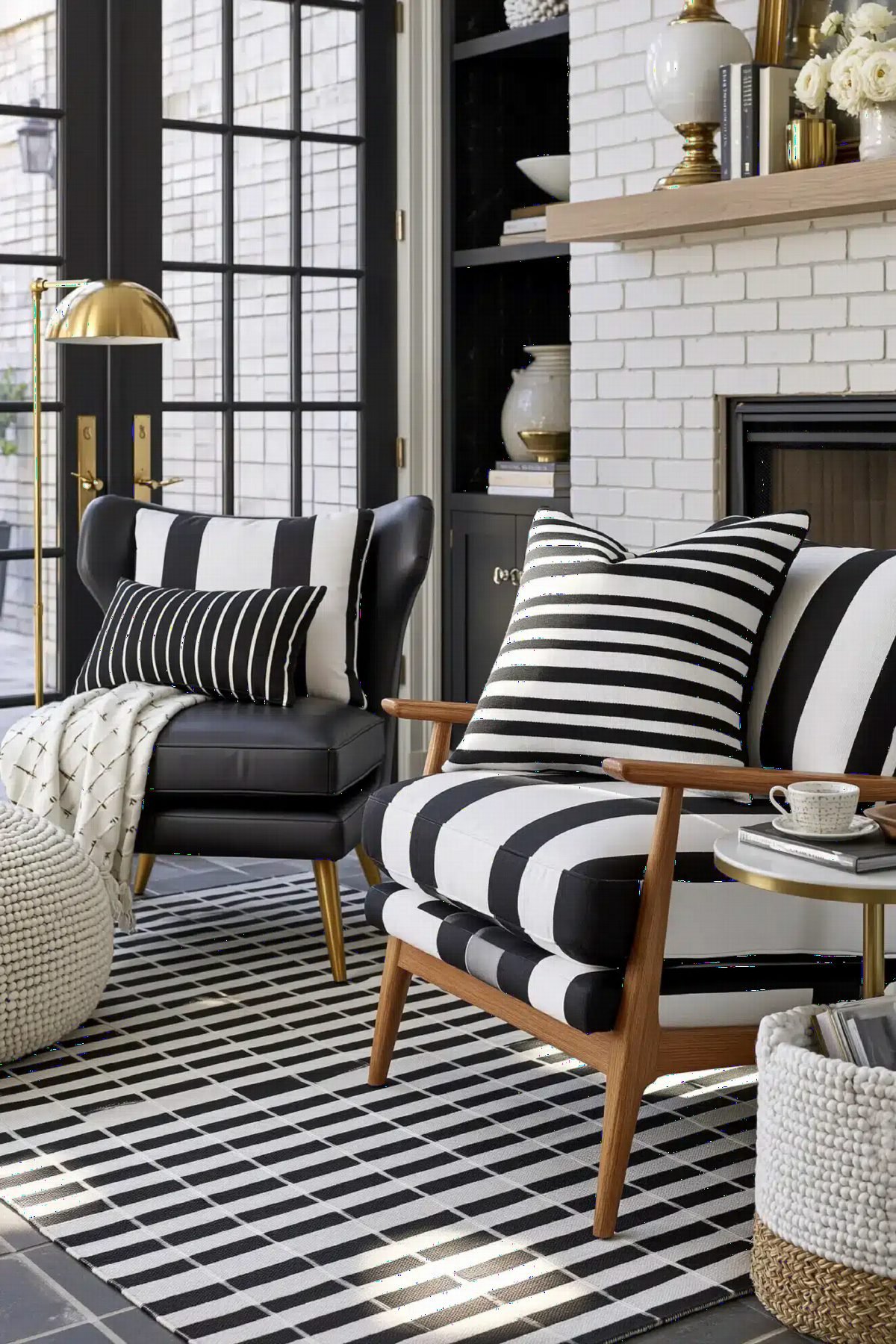 7 Sophisticated Black and White Living Room Ideas for 2026