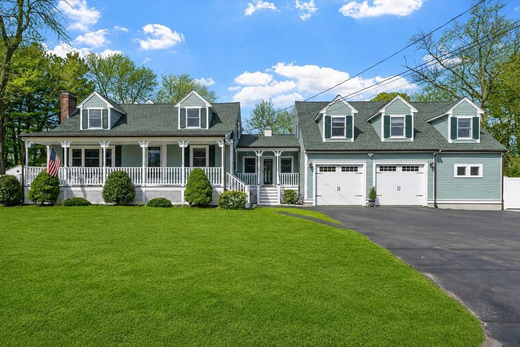 Sea Glass Siding and White Porch