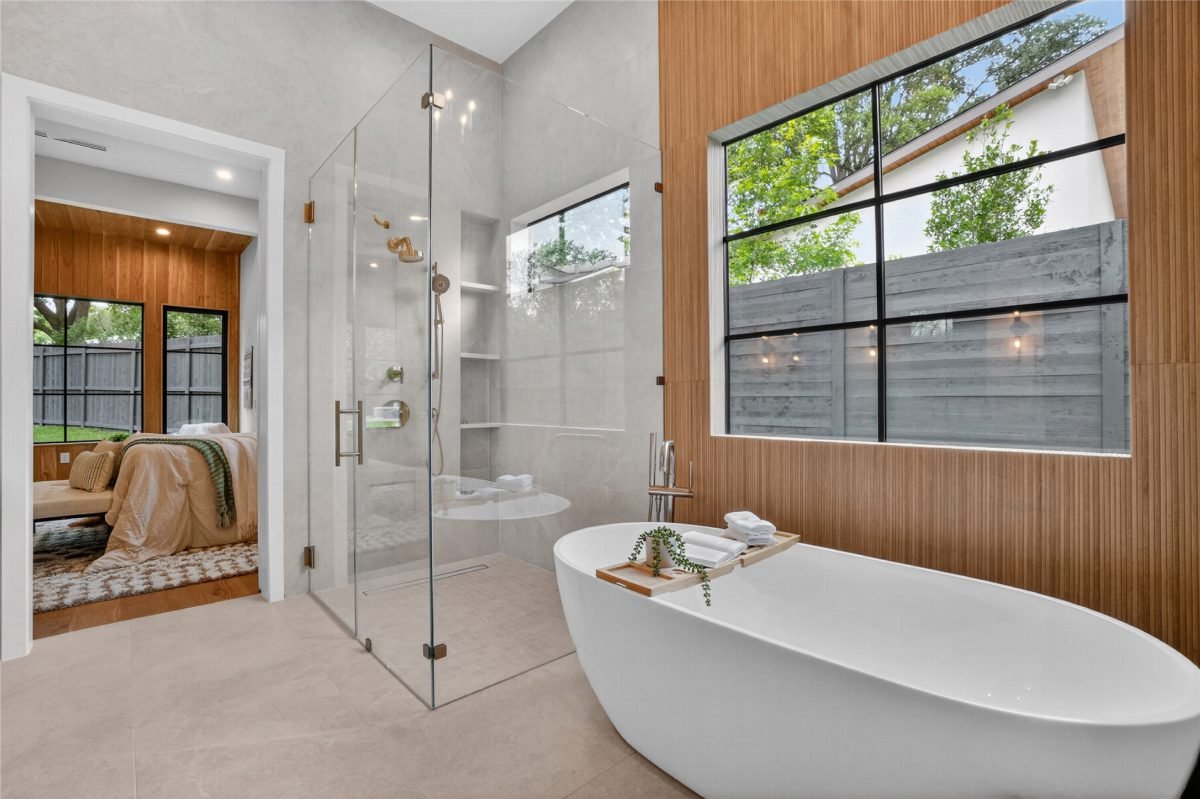 Warm Wood and Glass Clarity
