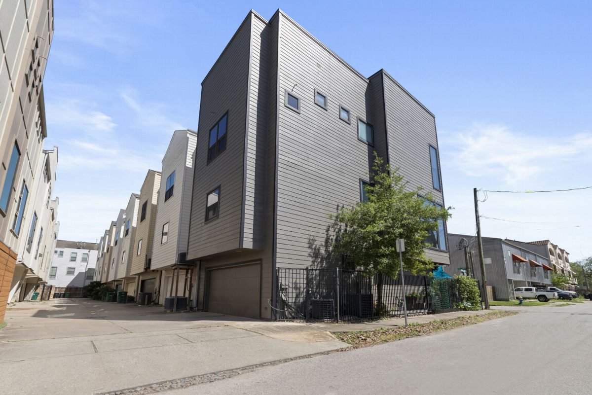 Modern Gray Siding and Steel