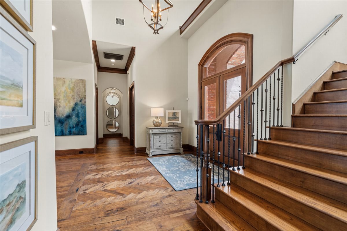 Herringbone Grandeur and Ironwork
