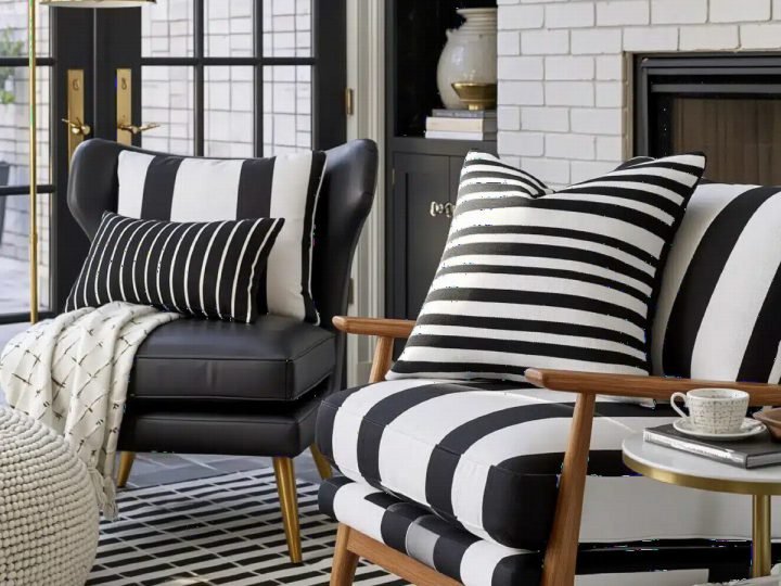 7 Sophisticated Black and White Living Room Ideas for 2026