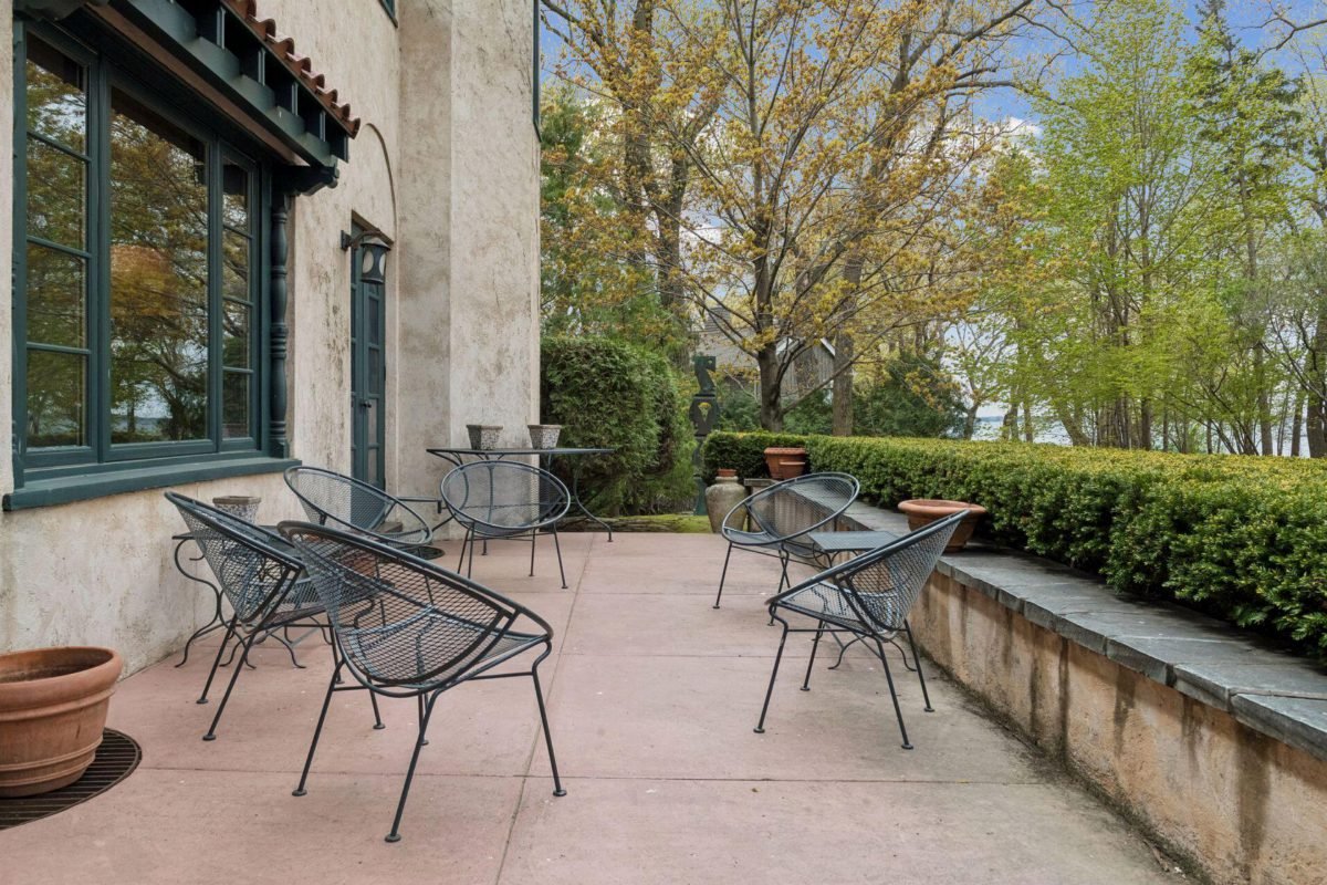 Iron Wrought Patio Elegance