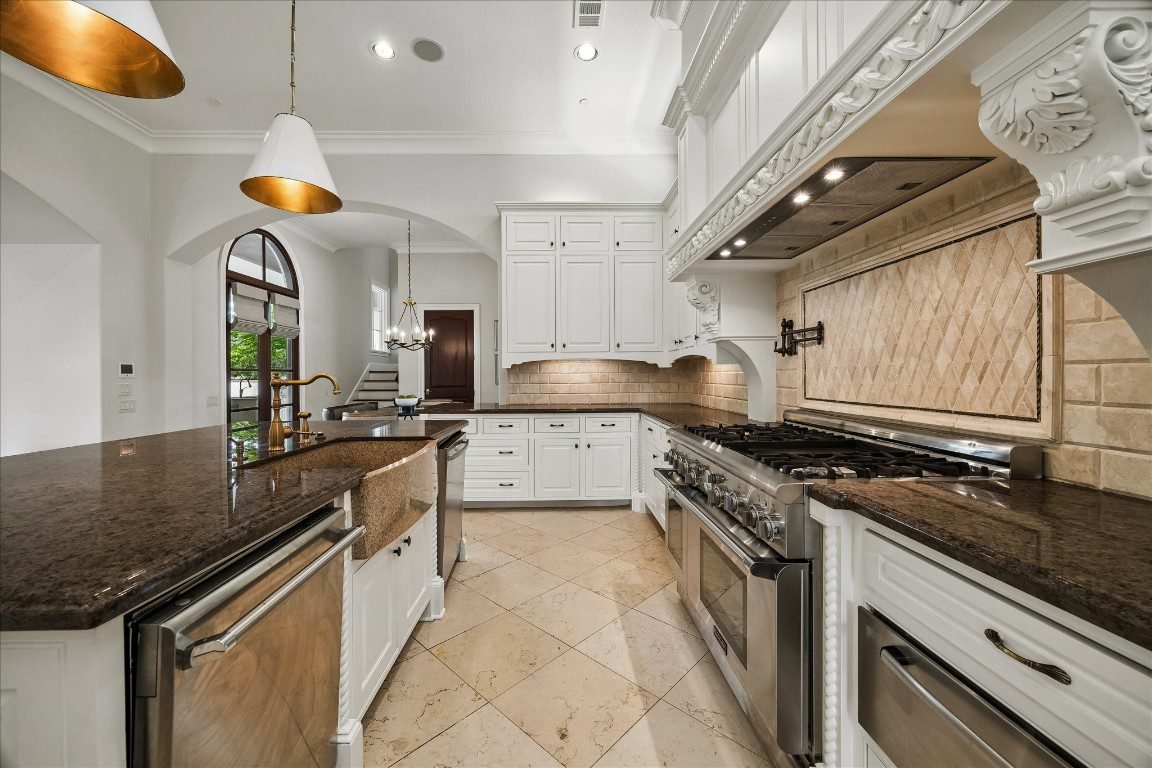 Classic White and Espresso Granite