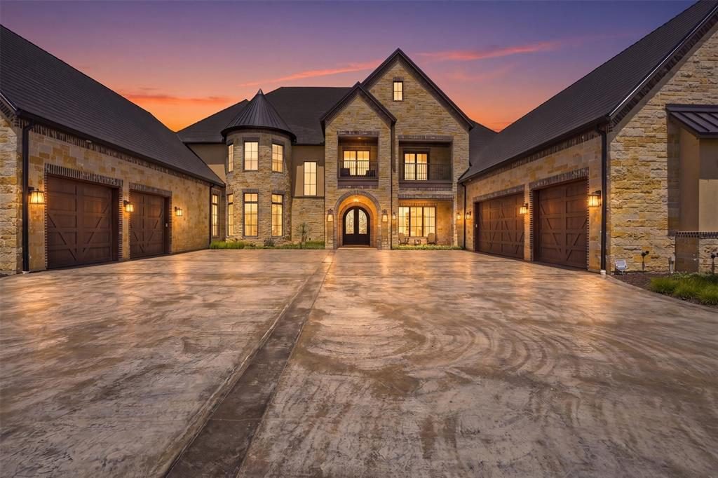 Inside a $6.8M Aledo Estate That Boasts Its Own Full-Size Bowling Alley