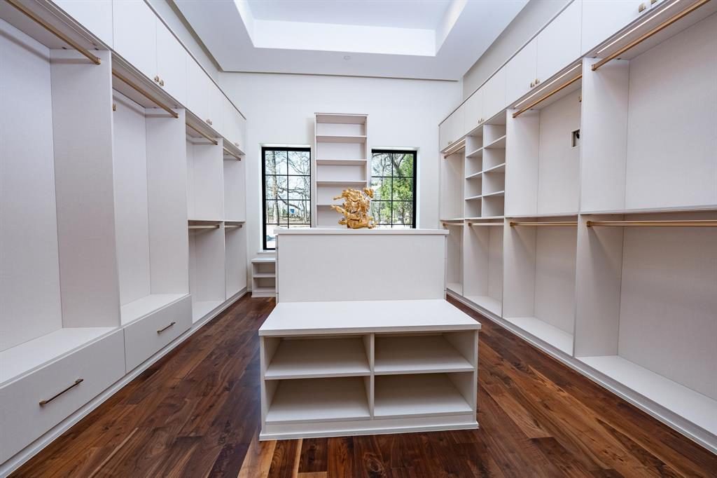 Bright White Walk-In with Skylight