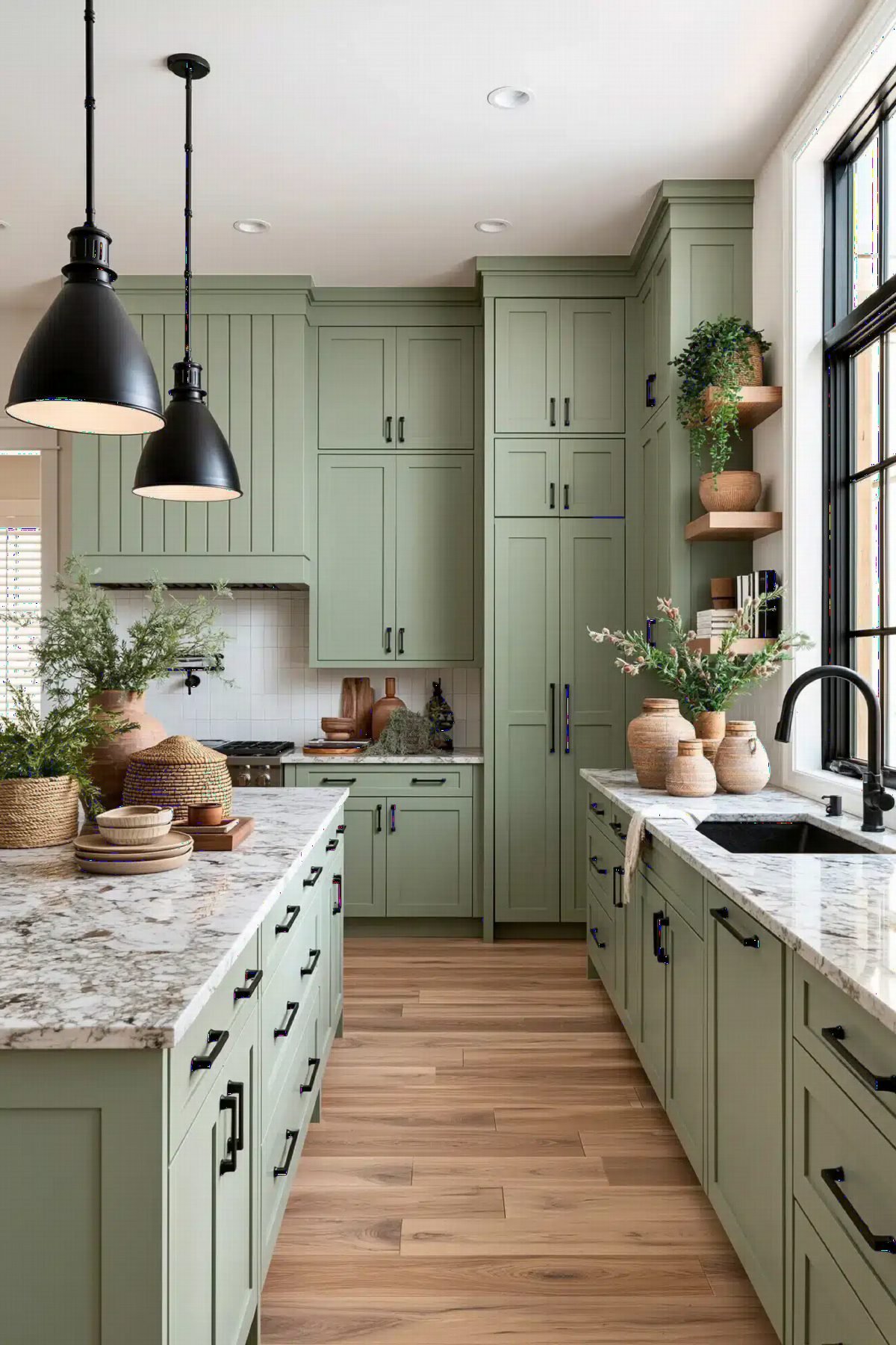 Sage Shaker with Woven Accents